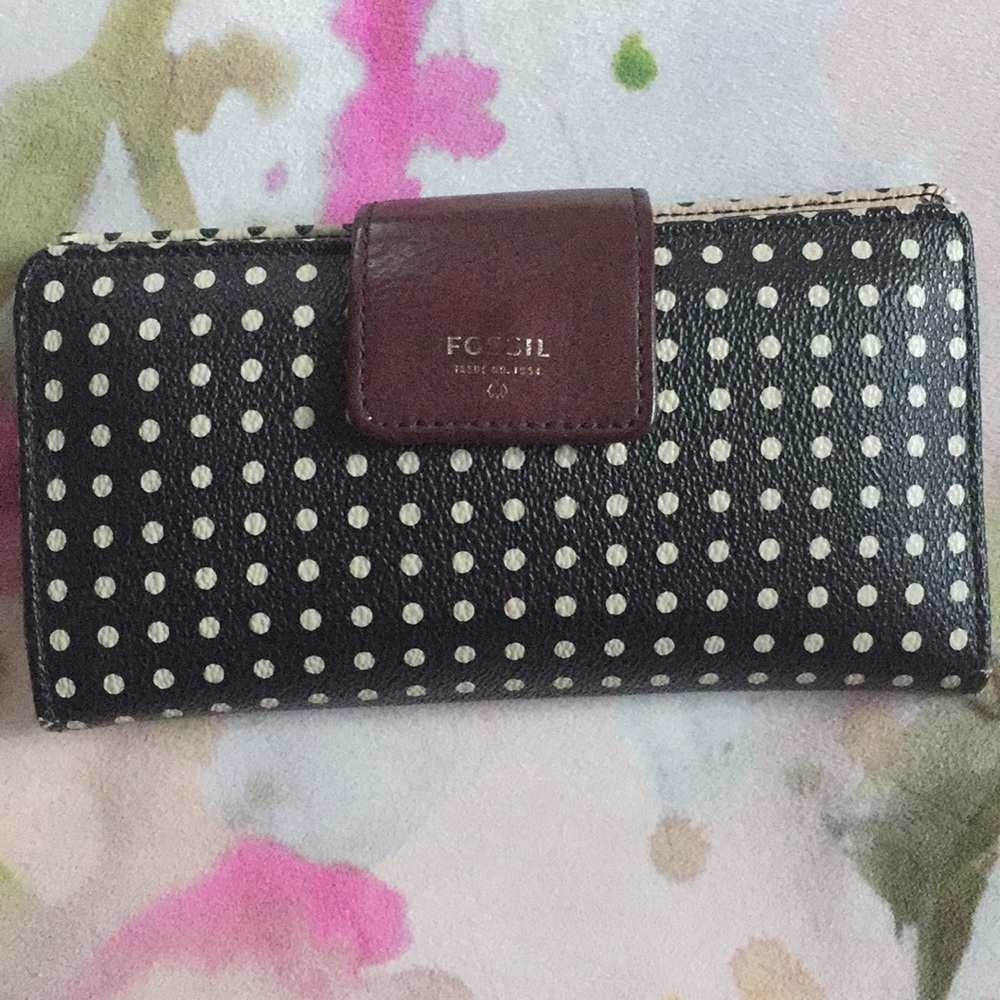 Fossil Polka Dot Wallet